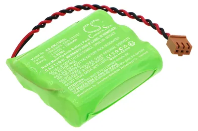 Image de TECHTEK Batterie compatible avec [Amano] MJR-7000, MJR-7000EZ, MJR-8000, MJR-8000N, MJRBiometric Totalizer, MJR810, Stromberg SJX-8000 remplace