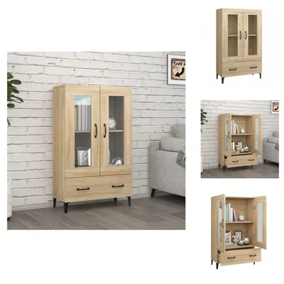 Produktbild von vidaXL Highboard Sonoma-Eiche 70x31x115 cm Holzwerkstoff -  Sideboards