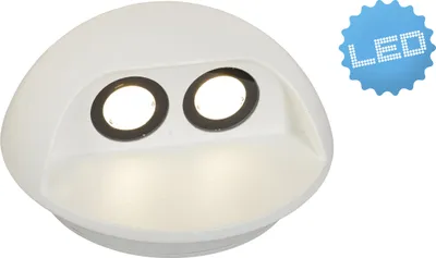 Produktbild von Näve LED Außenwandleuchte - Aluminium - weiß; 1148823