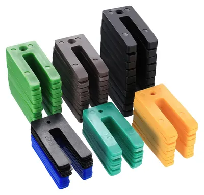 Imagen del producto de 60 piezas de embalaje de plástico, varios separadores de plástico, de 1 mm a 10 mm