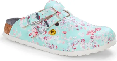 Produktbild von Birkenstock Damen Clogs KAY ESD Flower Field Mint 35