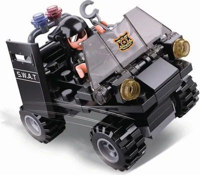 Produktbild von Torro Bausteine Set - Polizei Spezialeinheit Quad