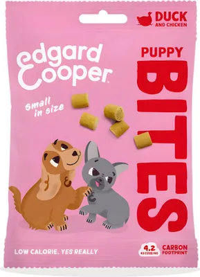 Immagine prodotto di Edgard Cooper Bites Cucciolo Anatra e Pollo small 50 g