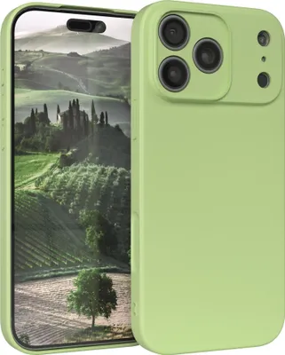 Produktbild von EAZY CASE - TPU Hülle für Apple iPhone 17 Pro Max, TPU Case stoßfeste Handyhülle, weiches Cover mit Kameraschutz, Silikonhülle in Grün