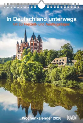 Produktbild von In Deutschland unterwegs Wochenkalender 2026 - Wandkalender - Format 21,0 x 29,7 cm