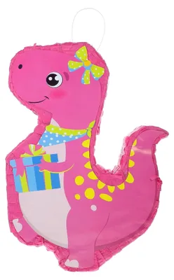 Produktbild von Rosa Dinosaurier Piñata für Geburtstagsfeiern mit Füllung