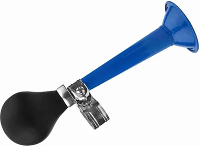 Obrázok produktu pre Asixxsix Bicycle Horn, 2,2 palcový prenosný vzduchový klaksón na bicykel, gumový pískač, klasický klaksón na bicykel, trúbkový alarm pre bicykle, horské bicykle, plážové autá, vozidlá, motocykle (modrý)