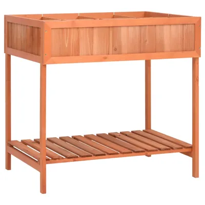 Zdjęcie produktu dla Donica Na Zioła, 80X60X80 Cm, Lite Drewno Jodłowe Lumarko!