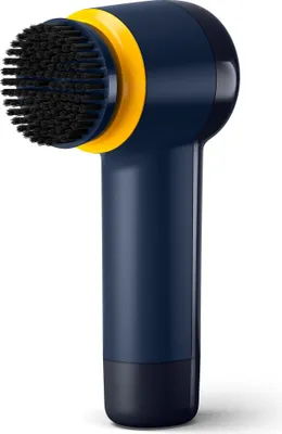 Produktbild von Philips Sneaker Cleaner Schuhbürste, inkl. 3 Bürsten und 4 Batterien, Blau (GCA1000/60)