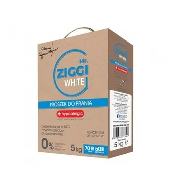 Obrázok produktu pre Mr. Ziggi, Proszek do prania White, 5 kg