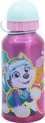 Produktbild von Paw Patrol Trinkflasche Aluminium, 400 ml, mit Sicherheitsverschluss