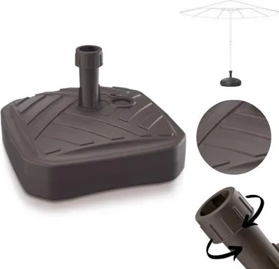 Productafbeelding van Onderstel voor parasol UMBRELLA, vierkant, 39 cm - kleur: umbra