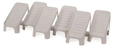 Zdjęcie produktu dla Joseph Joseph - Zestaw 6 organizerów na buty Shoe-in Compact Ecru