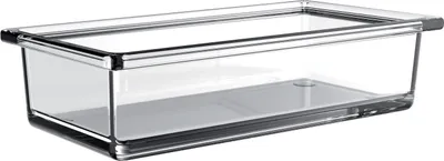 Image de Cuvette en verre de liaison emco rectangulaire pour garde-corps, verre cristal clair, plat, long, 186600001