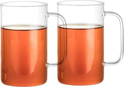 Produktbild von Famanu Trinkgläser mit Deckel und Strohhalm - 2er Set