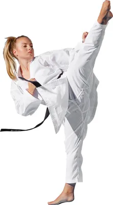Produktbild von KAITEN Kumite Karateanzug Hiyaku WKF - Karate Gi weiß 6 oz - Hose mit Gummizug  - Größe 175 cm