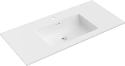 Obrázek produktu pro Mexen Otis umyvadlo zapuštěné do desky 101 x 46,5 cm, bílá mat - 25181001