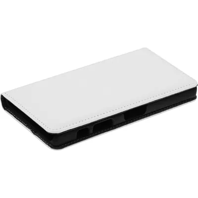 Produktbild von PhoneNatic Kunst-Lederhülle kompatibel mit Sony Xperia Z5 Compact - Book-Case weiß + 2 Schutzfolien
