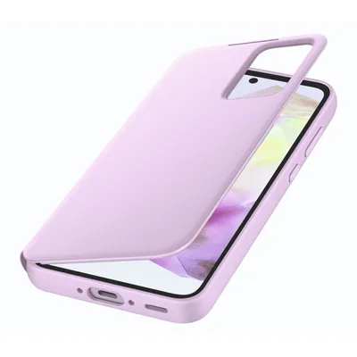 Produktbild von Samsung Smart View Wallet Case EF-ZA356 für das Galaxy A35 5G, Geldbörsenhülle, Samsung, Galaxy A35, 16,8 cm (6.6"), Lavendel