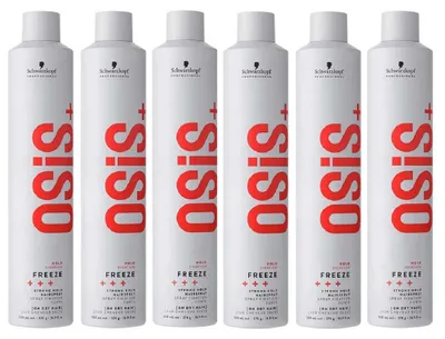 Produktbild von Schwarzkopf Osis Freeze Strong Hold Hairspray 6x500ml