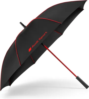 Produktbild von Original Audi Sport Stockschirm, schwarz/rot, groß