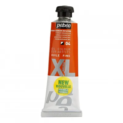Image de Pebeo Studio XL peinture à l'huile, 37 ml, 04 Cadmium Orange Imit