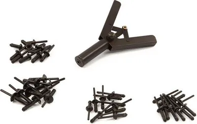 Produktbild von Kunststoff-Pop-Nagel-Satz mit 40 Stück