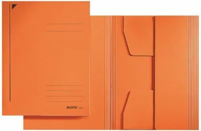 Obrázek produktu pro 25x Leitz 3924-00-45 složka A4 karton 300g oranžová