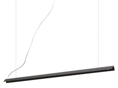 Produktbild von Moderne Aufhängung V-Line Metall Schwarz Led 20W 3000K Warmes Licht