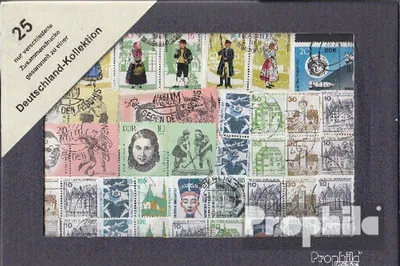 Produktbild von Briefmarken BRD (BR.Deutschland) 25 verschiedene Marken