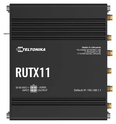 Immagine prodotto di Teltonika RUTX11 - Router wireless - Interruttore WWAN a 4 porte