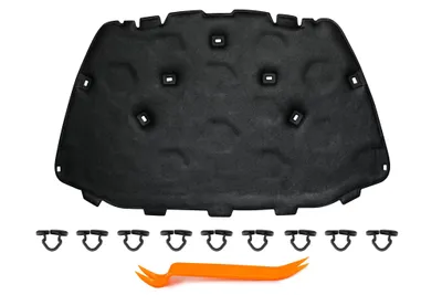 Produktbild von HERSTMOTO Motorhaubendämmung Motorhauben-Dämmmatte MIT CLIPS FÜR VOLVO S80 II 2006-2016 / V70 III / XC70 II 2007-2016 31298731