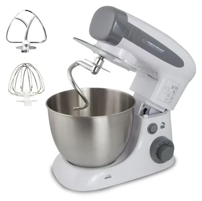 Obrázek produktu pro Esperanza EKM024, Stojací mixér, Šedá, Tlučení, Míchání, 1 m, 4 l, Otočné