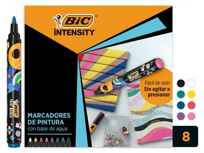 Produktbild von Bic - Farbmarker Intensität sortiert 8 Stück