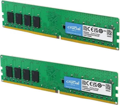 Produktbild von Crucial RAM 16Gb 2x 8GB DDR4 3200MHz 2933MHz Ram 288Pin SpeicherCT8G4DFRA32A