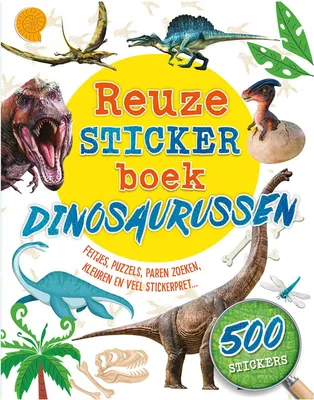 Image de Riesiges Stickerbuch-Dinosaurier des Rebo-Verlags