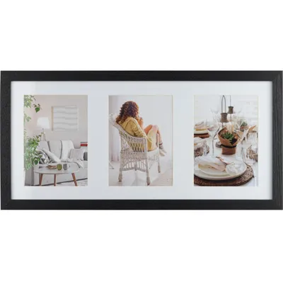 Obrázok produktu pre Henzo Fotogaléria Modern 20x40 cm čierna 3 fotografie 10x15 cm