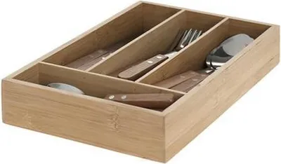 Zdjęcie produktu dla Zestaw sztućców na 6 osób z pojemnikiem  Bambou
