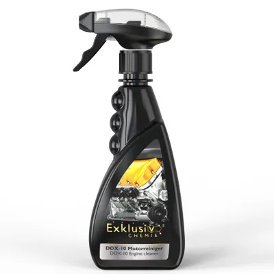 Produktbild von Exklusiv Chemie Motorreiniger | Kaltreiniger | Motorraum Reiniger | Teerentferner | Engine Cleaner | Teilereiniger | Entfetter | 500 ml