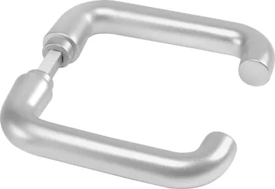Productafbeelding van Drukkerpaar 475, lichtmetaal, 105 mm, zonder rozetten, vierkant 8 mm