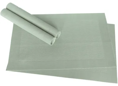 Immagine prodotto di Tovaglietta BORDA 4 pezzi verde pastello Tovaglietta come decorazione della tavola