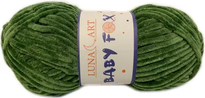 Zdjęcie produktu dla Włóczka Luna Art Baby Fox 100-32 / paproć