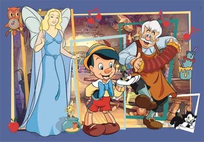 Immagine prodotto di CLE puzzle 104 SuperKolor Pinocchio 25756