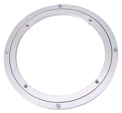 Zdjęcie produktu dla Obrotowy talerz z łożyskami kulkowymi - 48,8 cm - Aluminium - Do 120 kg