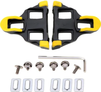 Produktbild von 1Set Rennrad Fahrrad Selbsthemmende Klick-Pedal-Stollen fuer Shimano Gelb + Schwarz