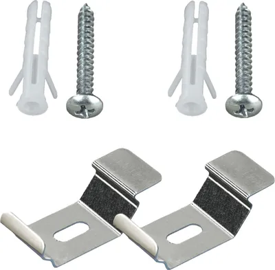 Produktbild von Befestigungsset für Duo Doppelrollo Wand- oder Deckenmontage