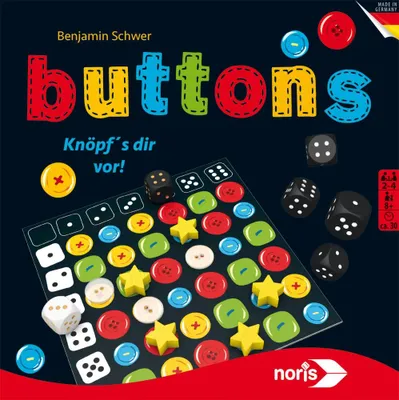 Produktbild von Noris Spiele Buttons; 606101435