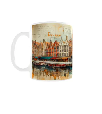 Produktbild von Becher 300ml Holiday City Travel Belgien Brügge Brugge