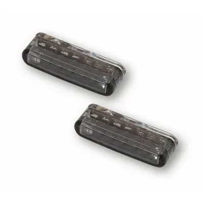 Obrázek produktu pro SHIN YO Shorty LED 3v1 kombinovaný modul blinkr/zadní světlo čočka kouřově šedá (pár), zadní
