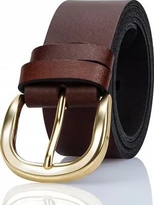 Produktbild von Gracio Klassischer Ledergürtel Damen Braun 110 cm